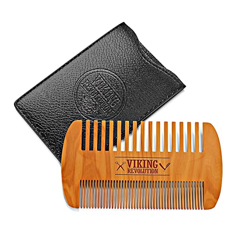 Vikings wooden beard comb- Dope Uncle