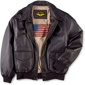 Air Force A-2 Leather Flight Bomber Jacket - Dope Uncle