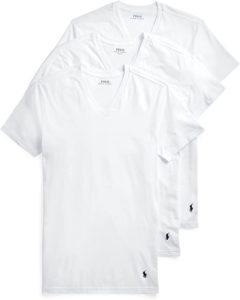 POLO RALPH LAUREN Men's Slim Fit Cotton V-Neck Undershirt